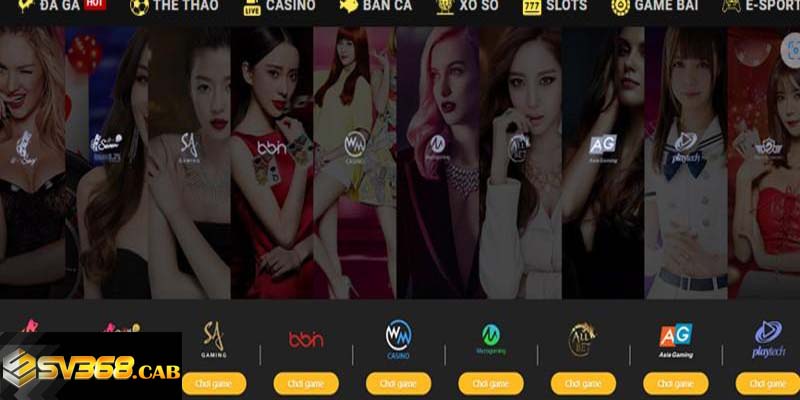 Casino - Sòng bạc đẳng cấp hoàng gia tại Sv368