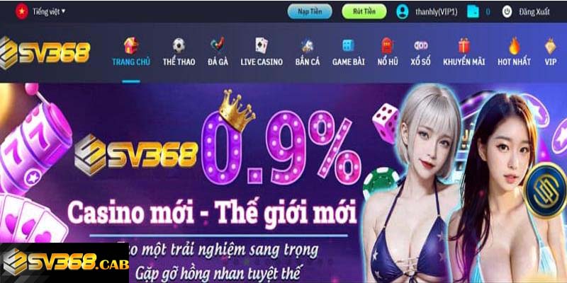 Một vài điều cần chú ý khi nạp tiền tại Sv368